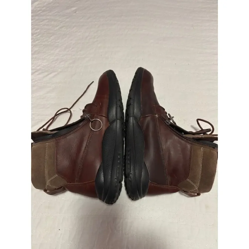 Anodyne Work Boots Men’s Size 13 Brown Leather Lace‑Up Durable Comfort